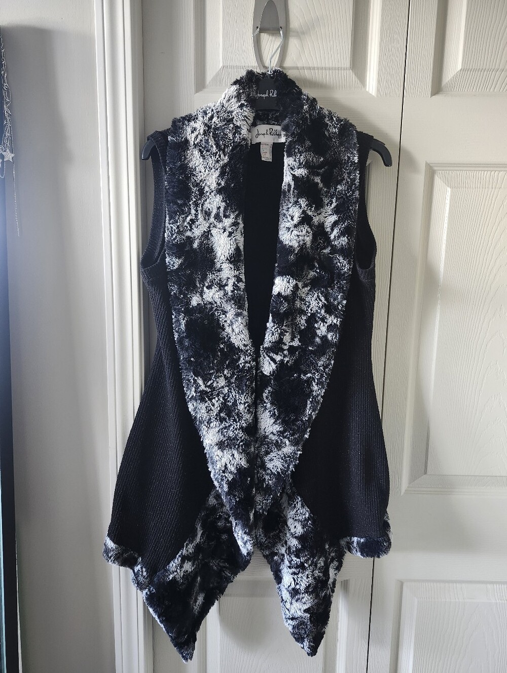 Joseph Ribkoff Faux Fur Vest